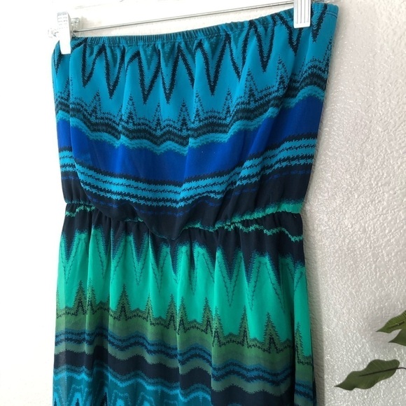 Remain Strapless High Low Dress - Picture 2 of 6